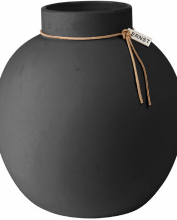 Vase Mørkegrå 22 Cm
