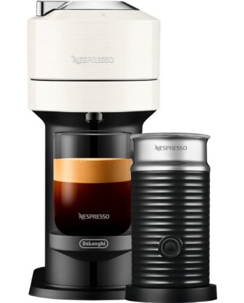 Vertuo Next Value Pack Kaffemaskine Og Mælkeskummer  Hvid