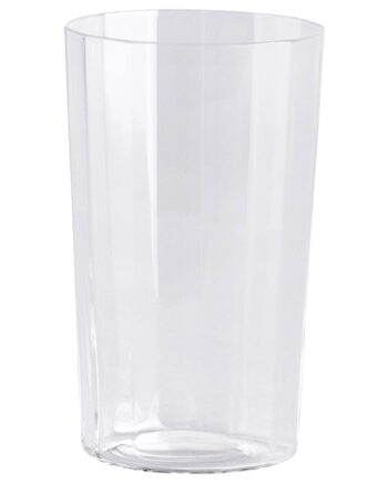 Vinklet Glas   Stk  Medium  Klar