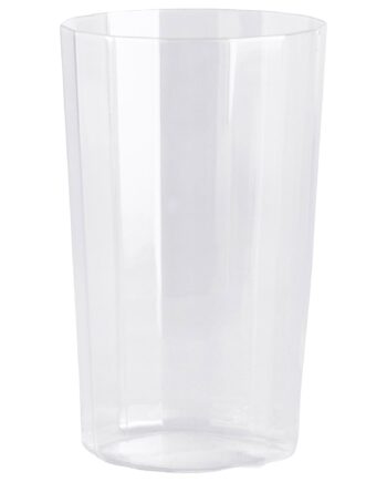 Vinklet Glas   Stk  Store  Klare