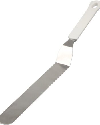 Vinklet Paletkniv 35 Cm  Hvid