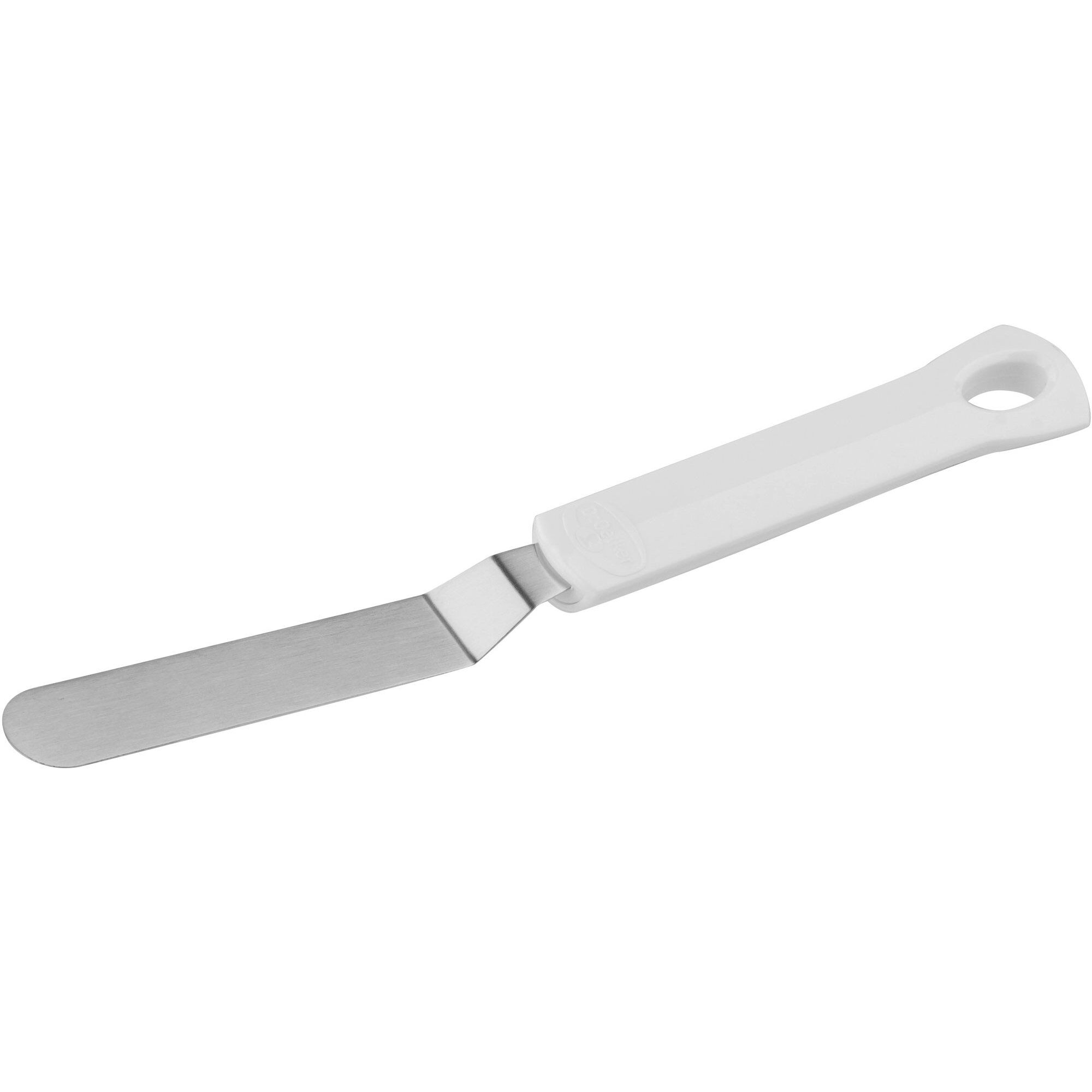 Vinklet Paletkniv 23 Cm Hvid