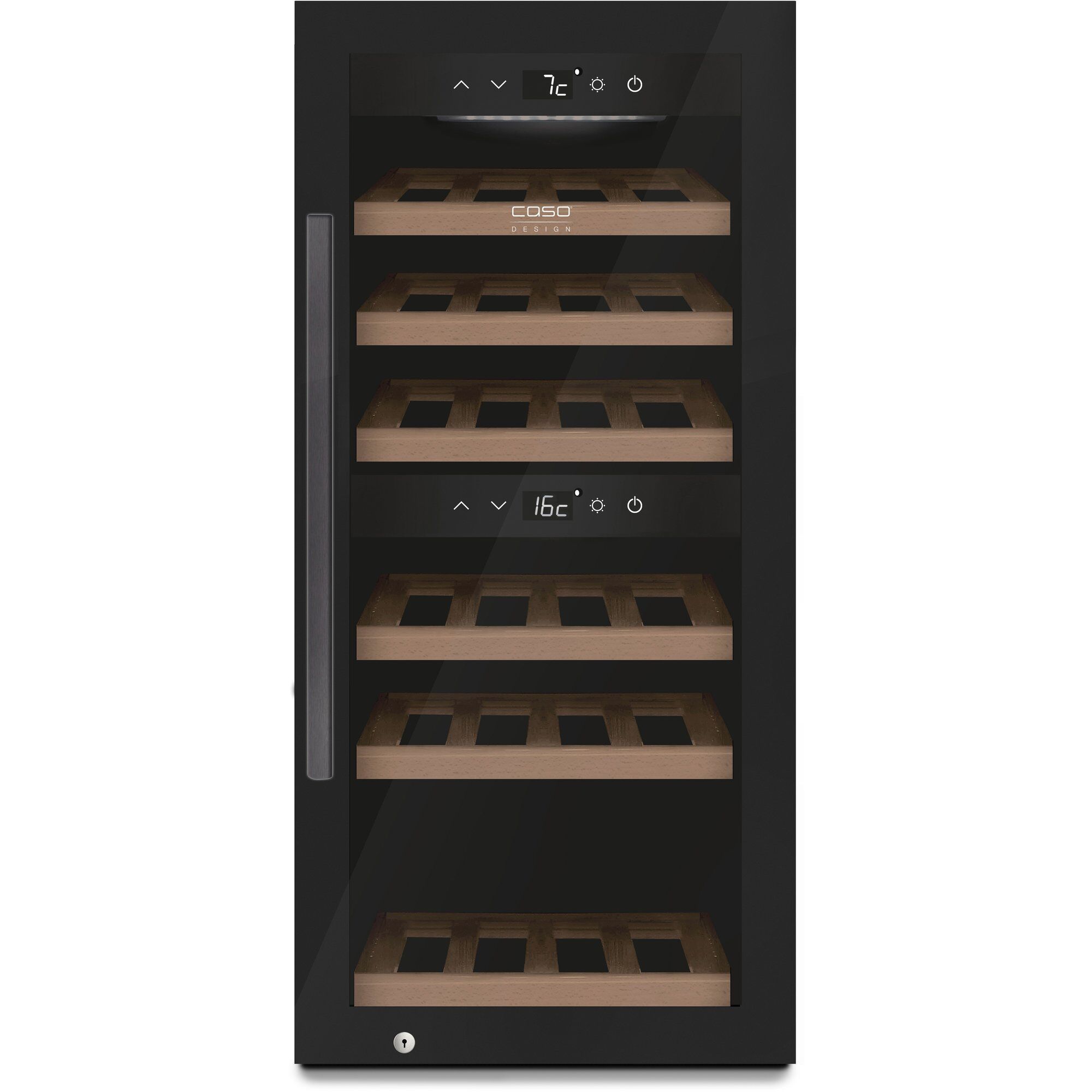 Vinkøleskab Wineexclusive 24 Flasker Sort