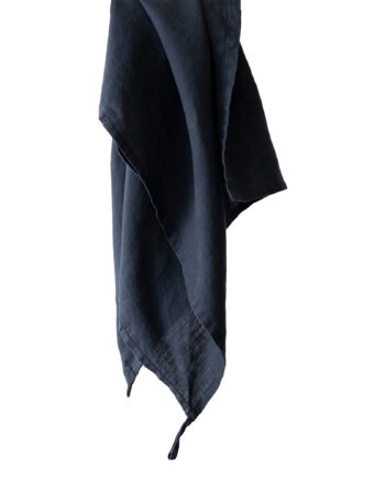 Viskestykke   Hør 50x70 Cm  Night Blue