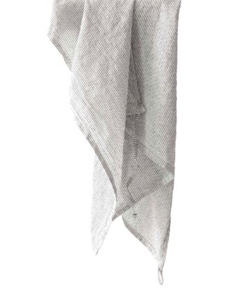 Viskestykke   Hør 50x70 Cm  Pinstripe