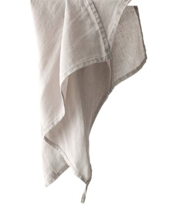 Viskestykke   Hør 50x70 Cm  Warm Grey