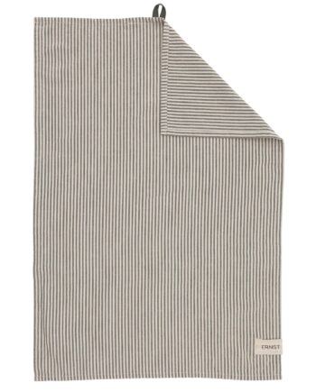 Viskestykke Stribet 47x70 Cm  Grøn Beige
