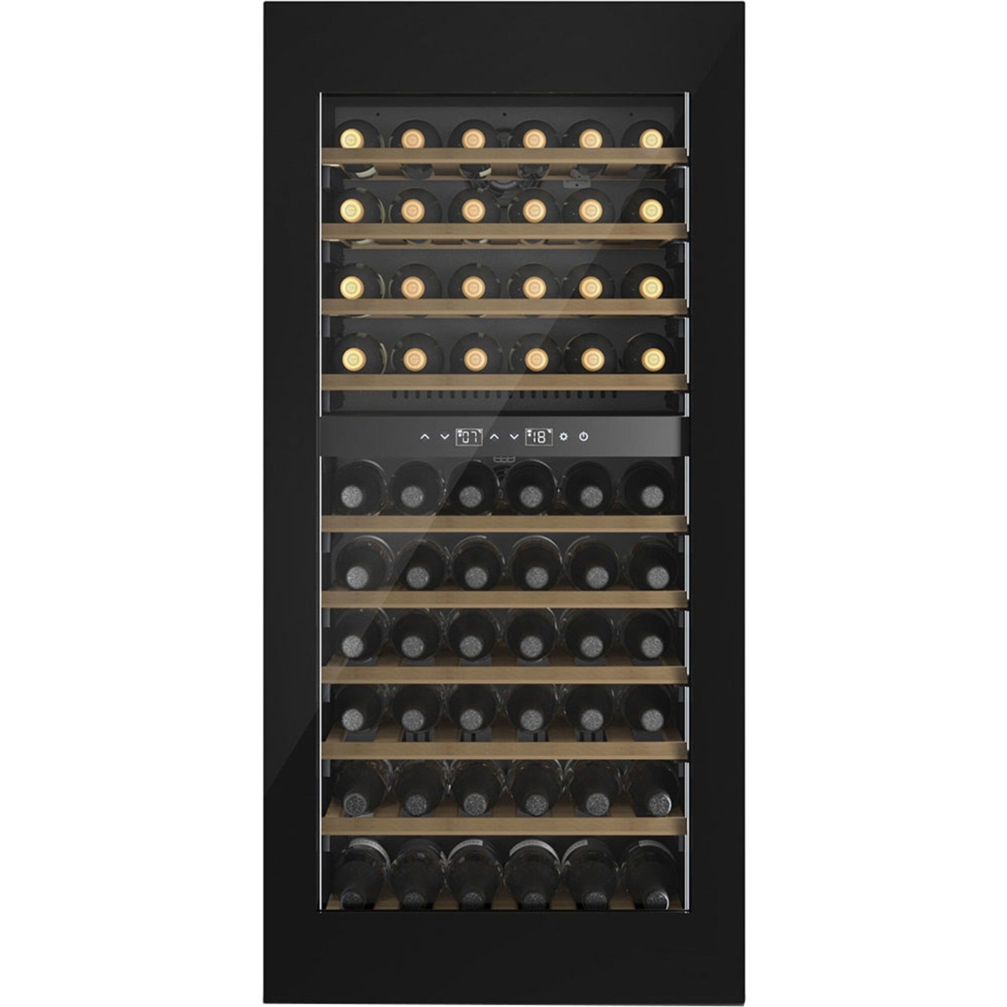 Winedeluxe Wd 60 Vinkøleskab 60 Flasker Sort
