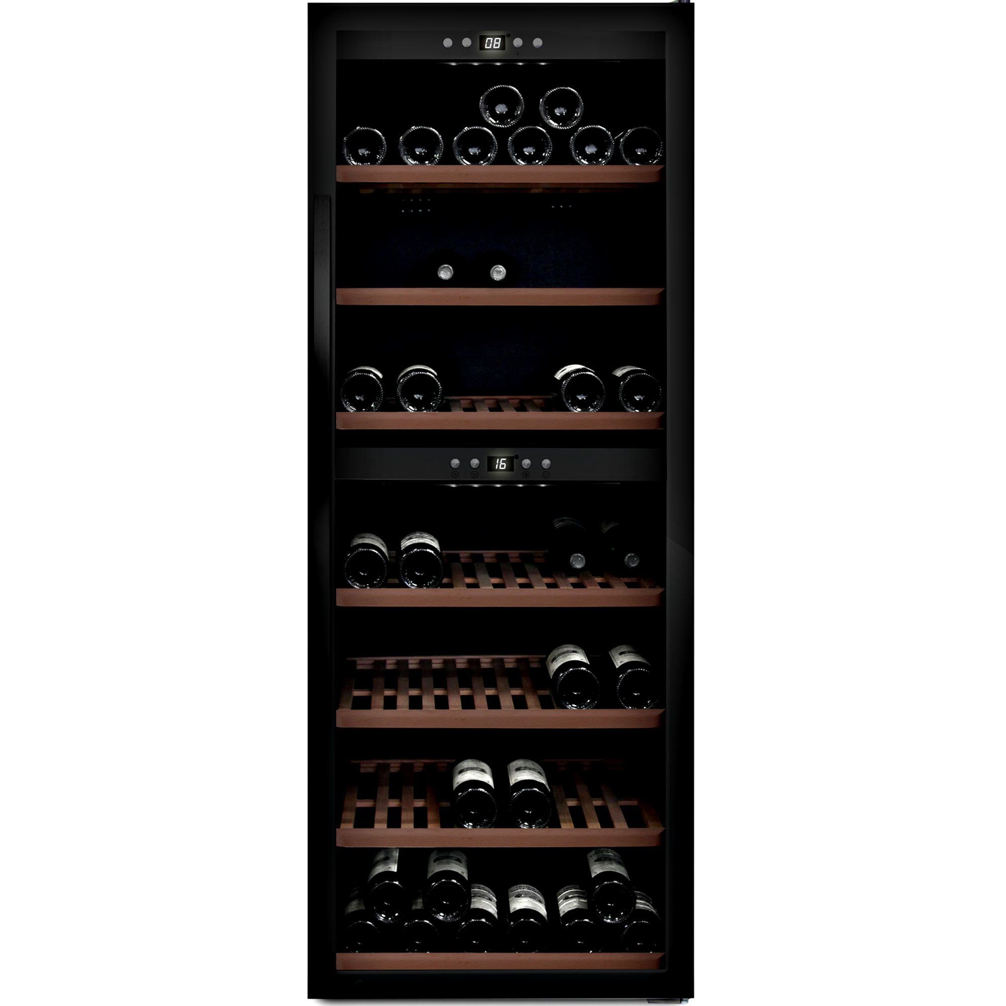 Wineexpert 126 Vinkøleskab Sort