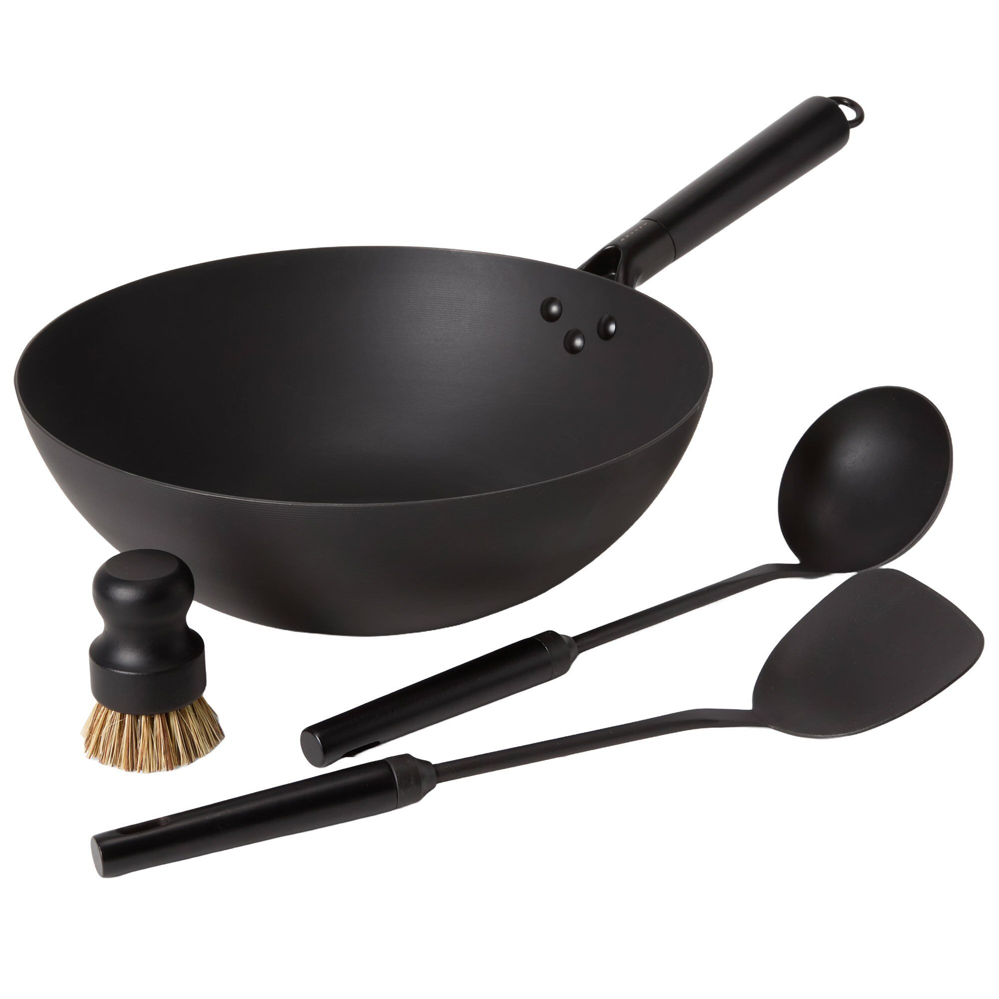 Wok-sæt Kulstofstål