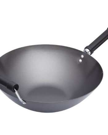 Wokpande 36 Cm  Sort