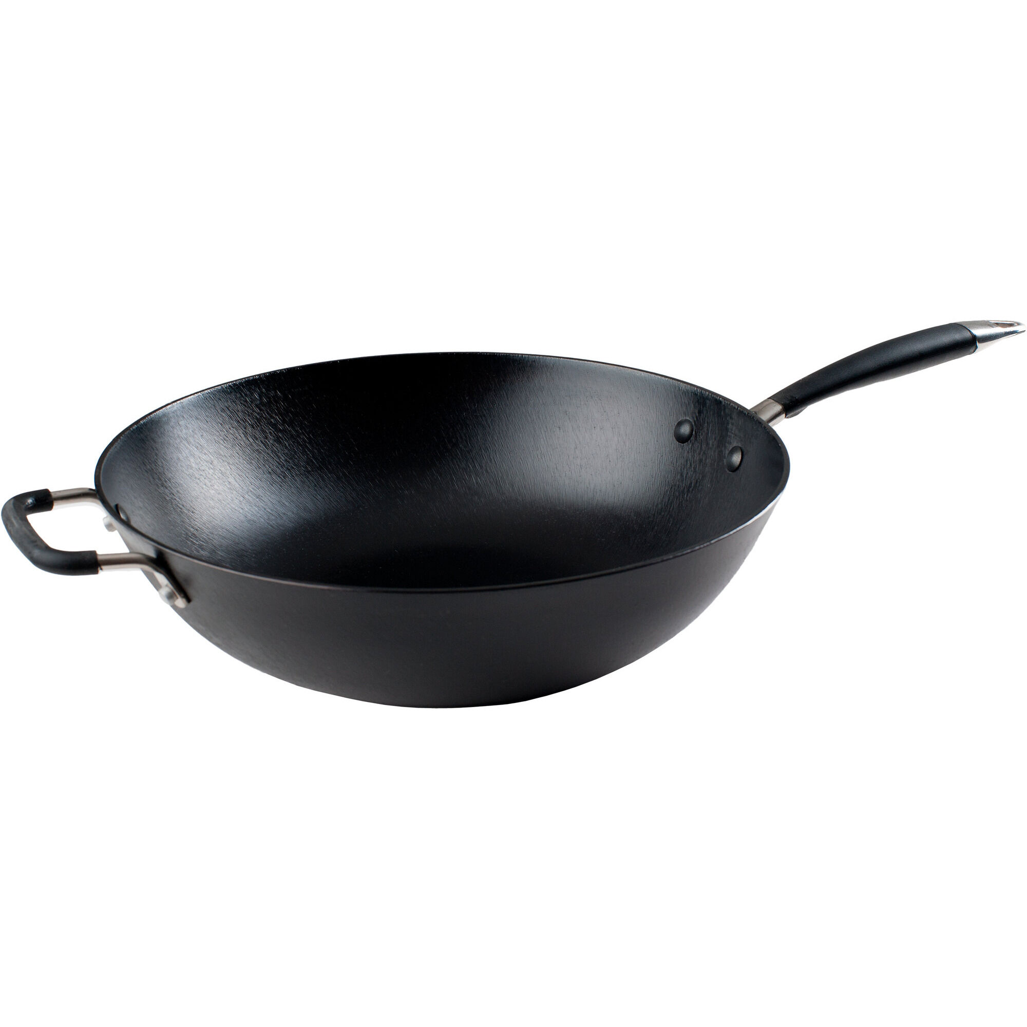 Wokpande Støbejern 34 Cm