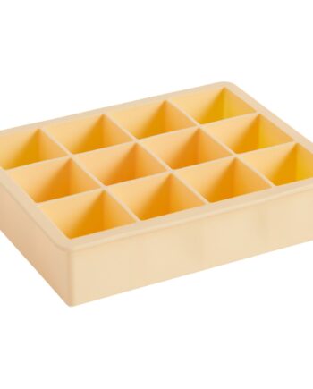 -large Square Isterningbakke  Lysegul