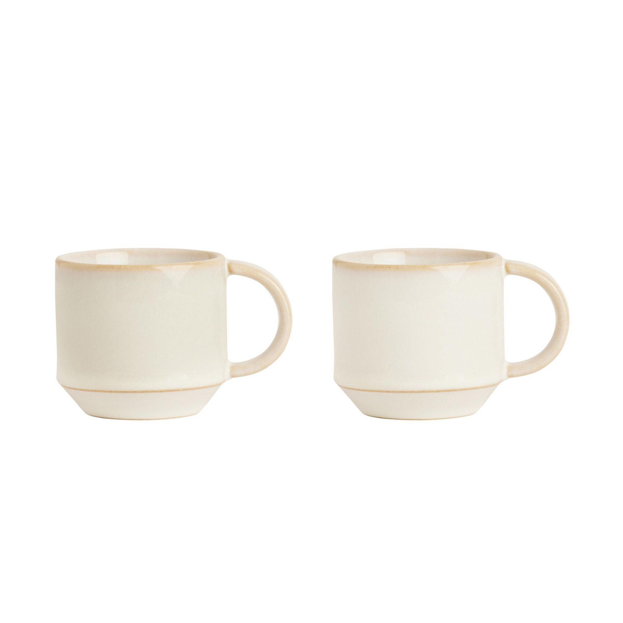 Yuka Espressokop Offwhite Pakke Med