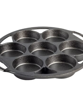 æbleskivepande  Støbejern