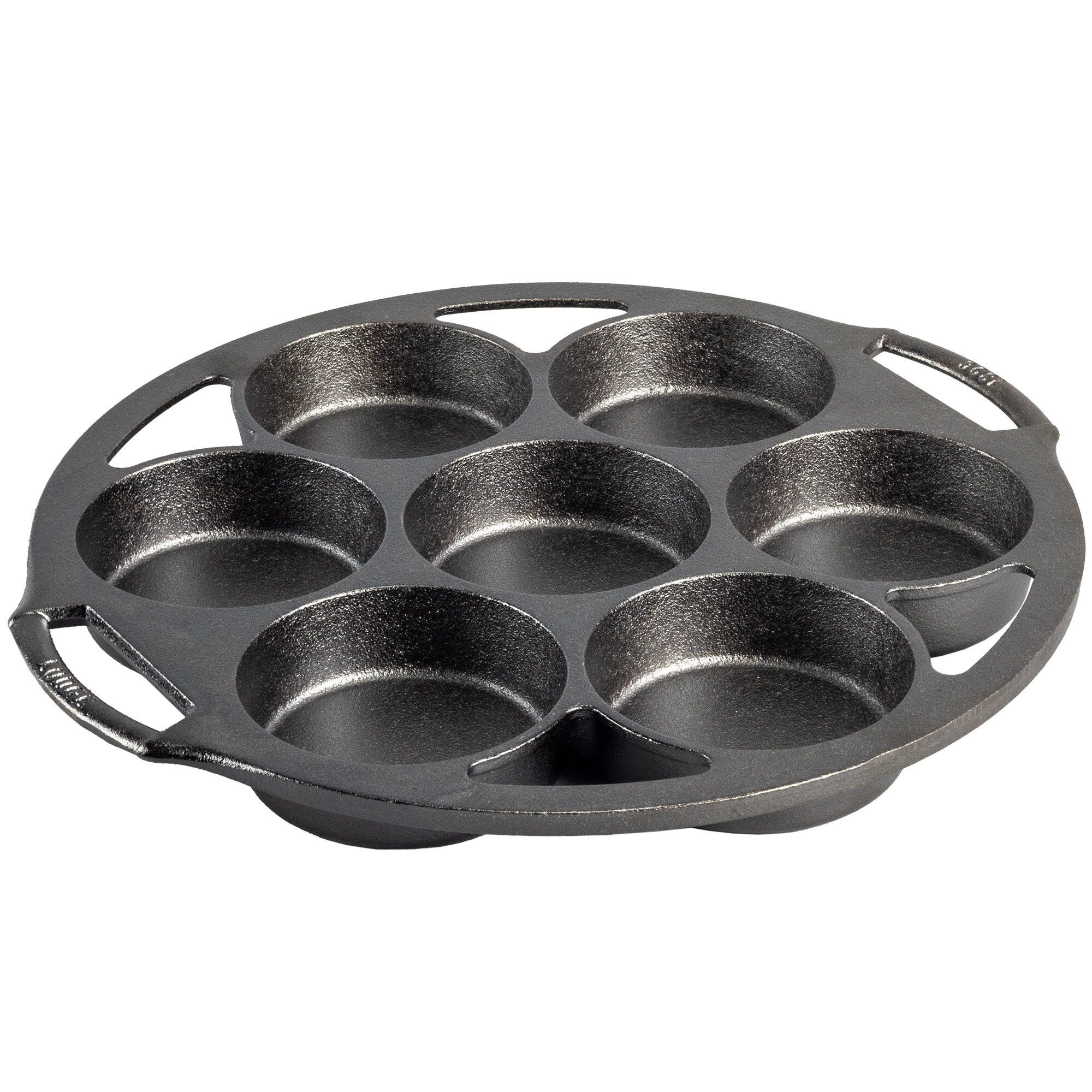 æbleskivepande Støbejern