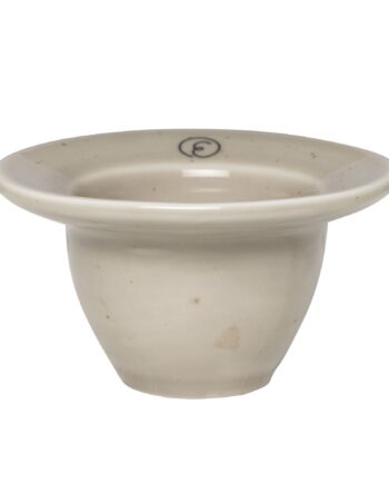 æggebæger Af Porcelæn  Sand